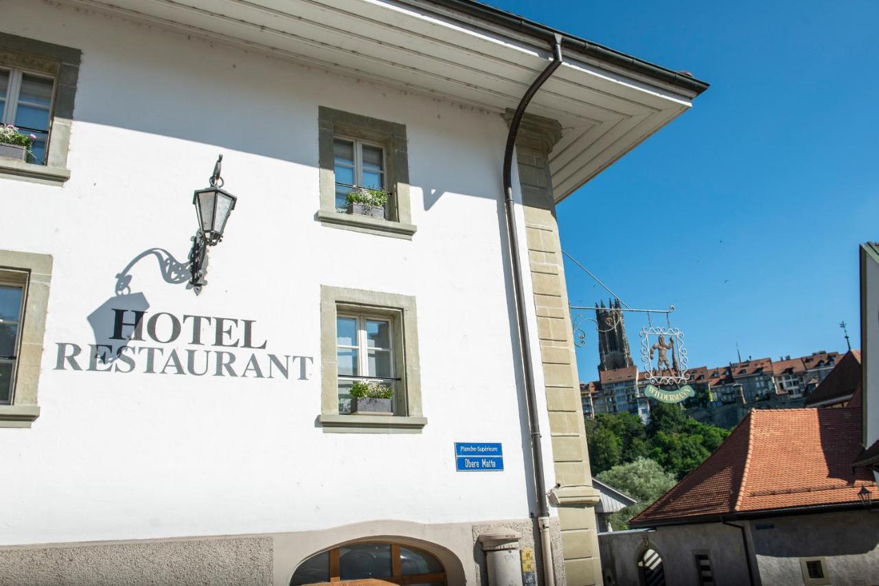 Le Sauvage Hotel Fribourg Eksteriør billede