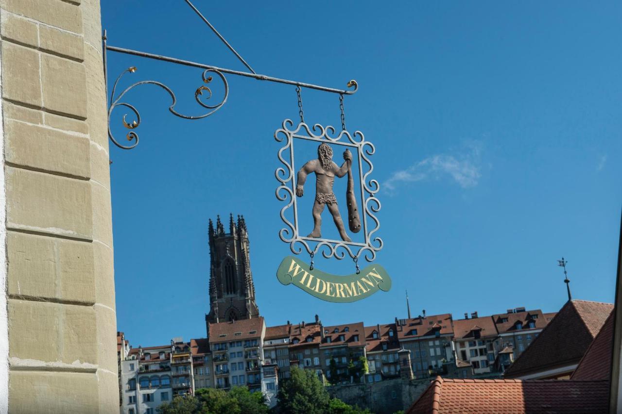 Le Sauvage Hotel Fribourg Eksteriør billede